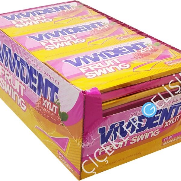 VİVİDENT CÜZDAN Çilek ve Mandalina