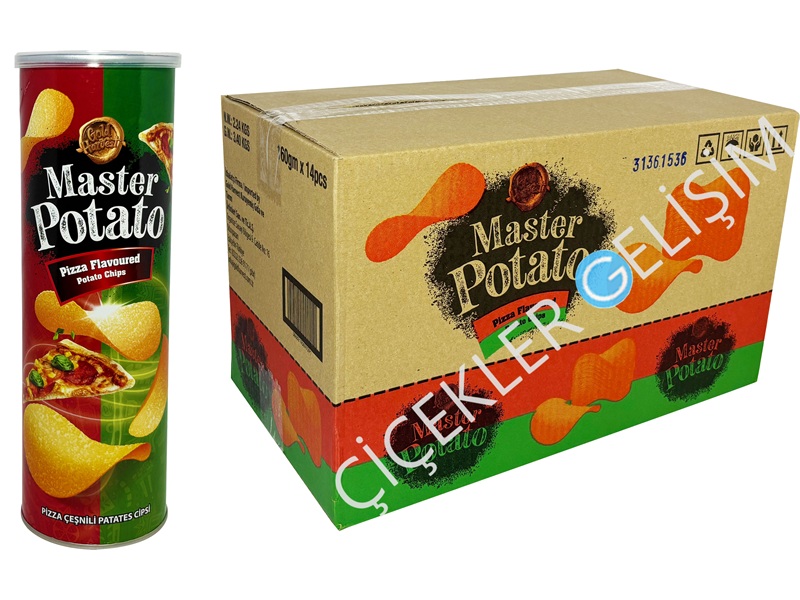 MASTER POTATO 160 Gr. (14 Ad.) Pizza – Çiçekler Gelişim Toptan