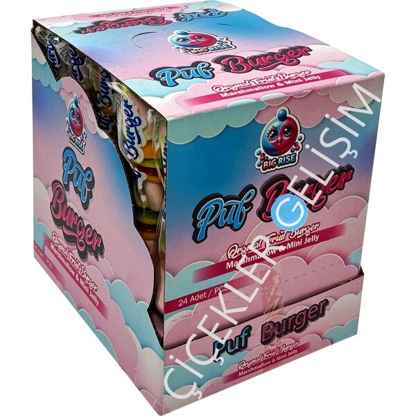 PUF BURGER MARSHMALLOW