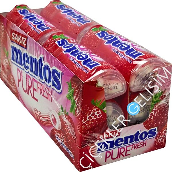 MENTOS PURE FRESH Çilek