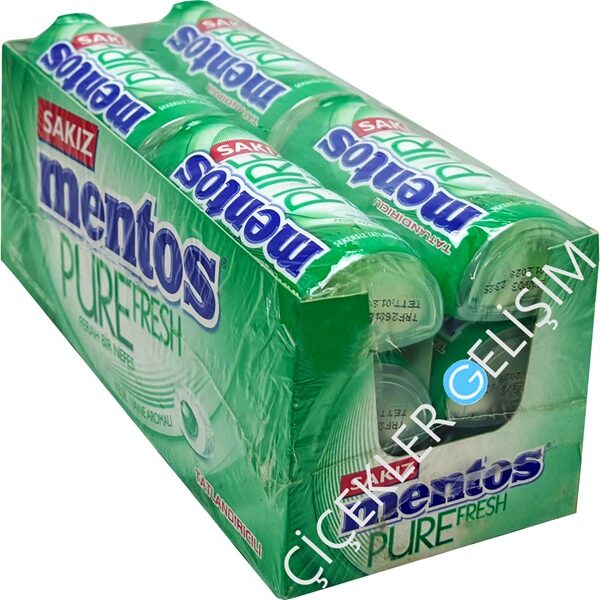 MENTOS PURE FRESH Yeşil Nane